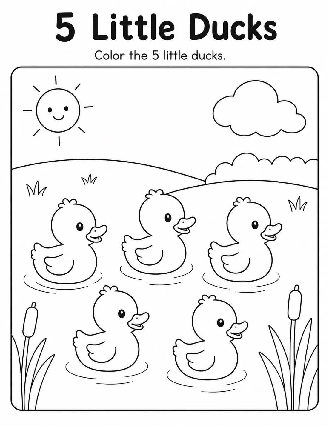 5 Little Ducks