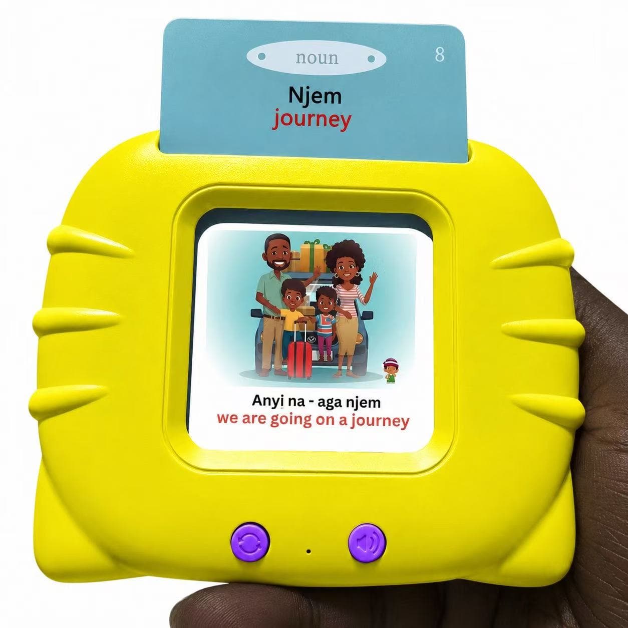 Talking Flashcard Reader